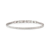 Nomination DAYTONIGHT Tennis-Armband aus 925er Silber, mit Cubic Zirkonia (2,7 mm) besetzt (010_WEISS)